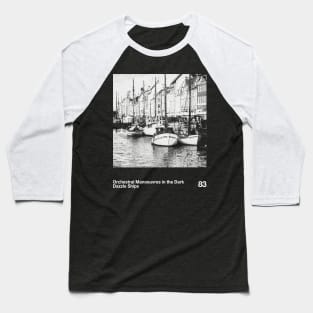 OMD - Dazzle Ship / Minimalist Pantone Graphic Baseball T-Shirt